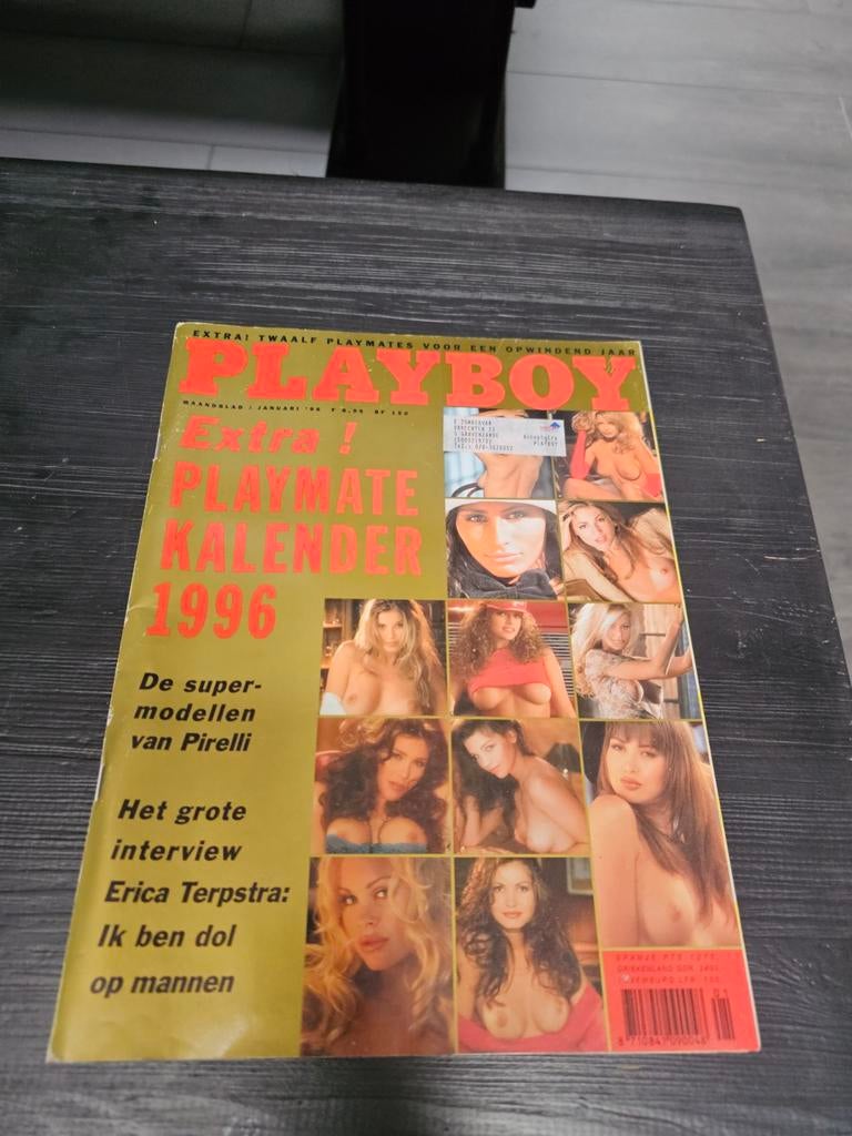 Playboy Januari 1996 - Met Playmate Kalender, Boeken, Ophalen of Verzenden, Gelezen, Overige typen