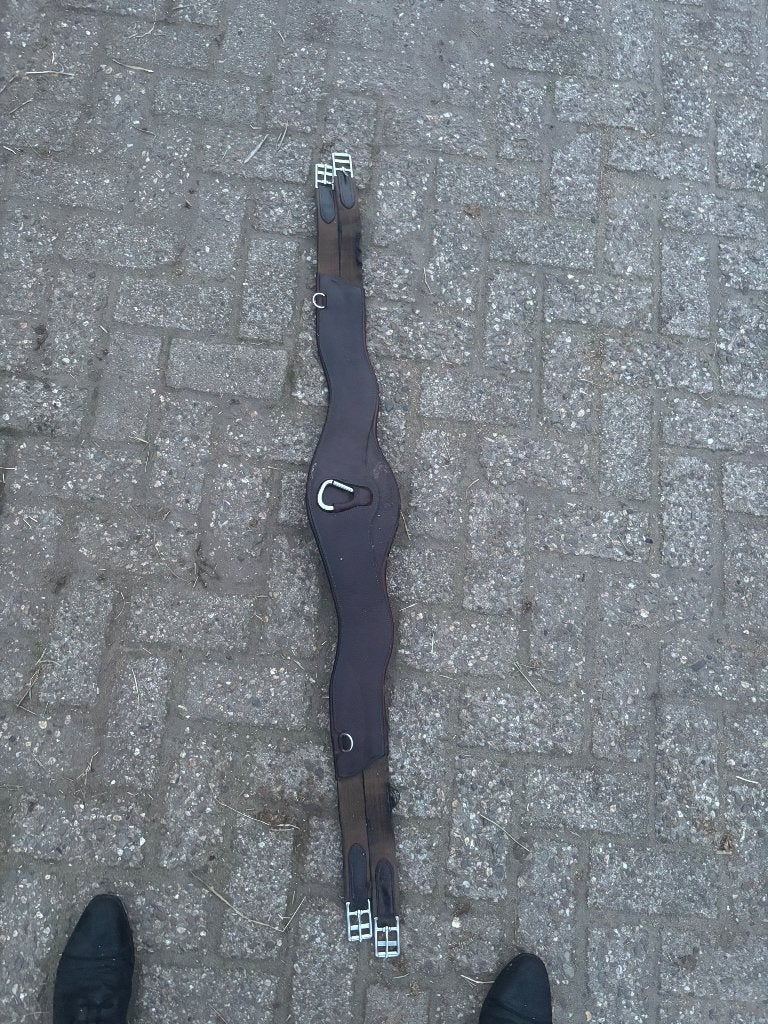 CWD singel maat 130/135, Dieren en Toebehoren, Gebruikt, Springen, Bruin, Ophalen of Verzenden