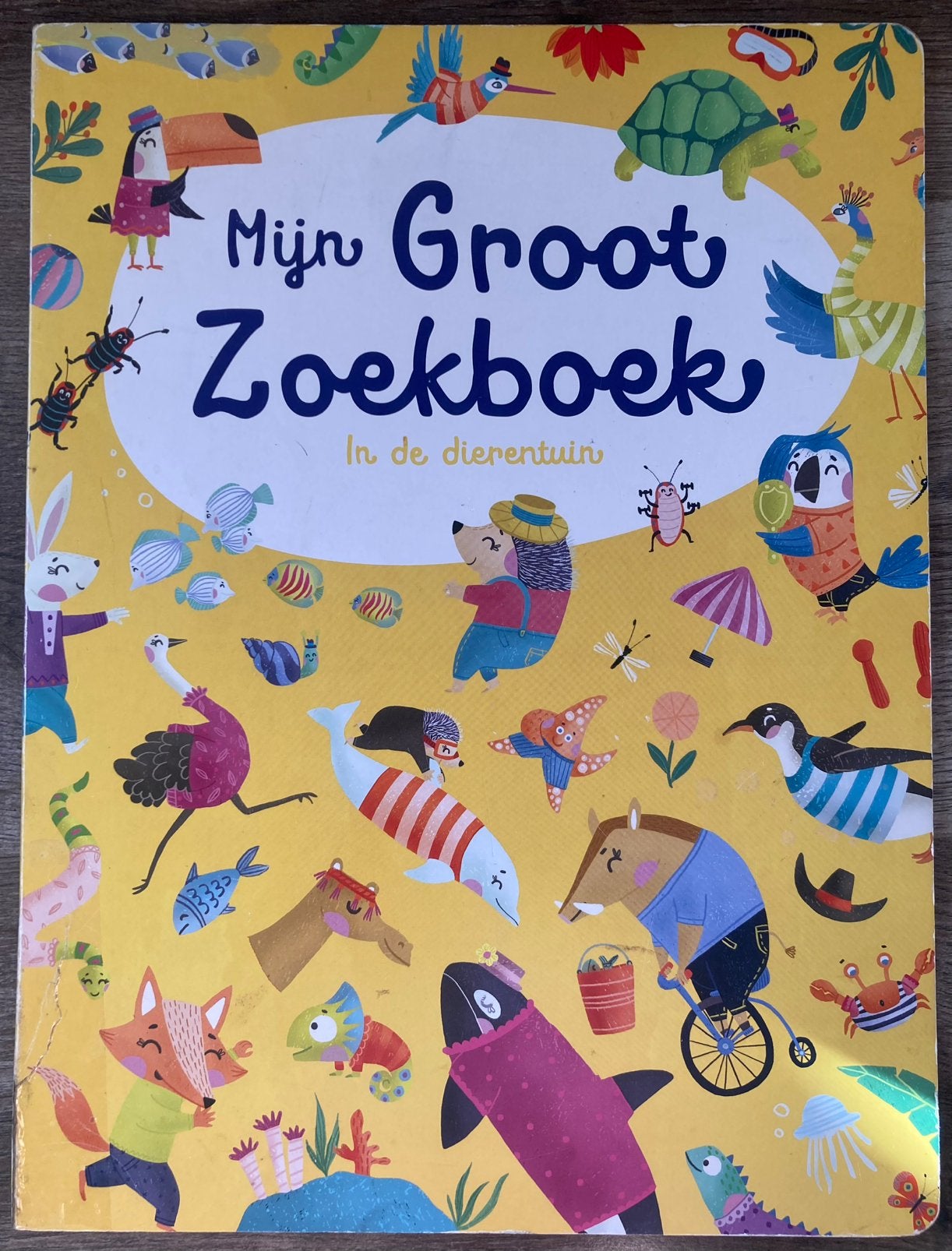 MIJN GROOT ZOEKBOEK In de Dierentuin, Ophalen of Verzenden, Gelezen