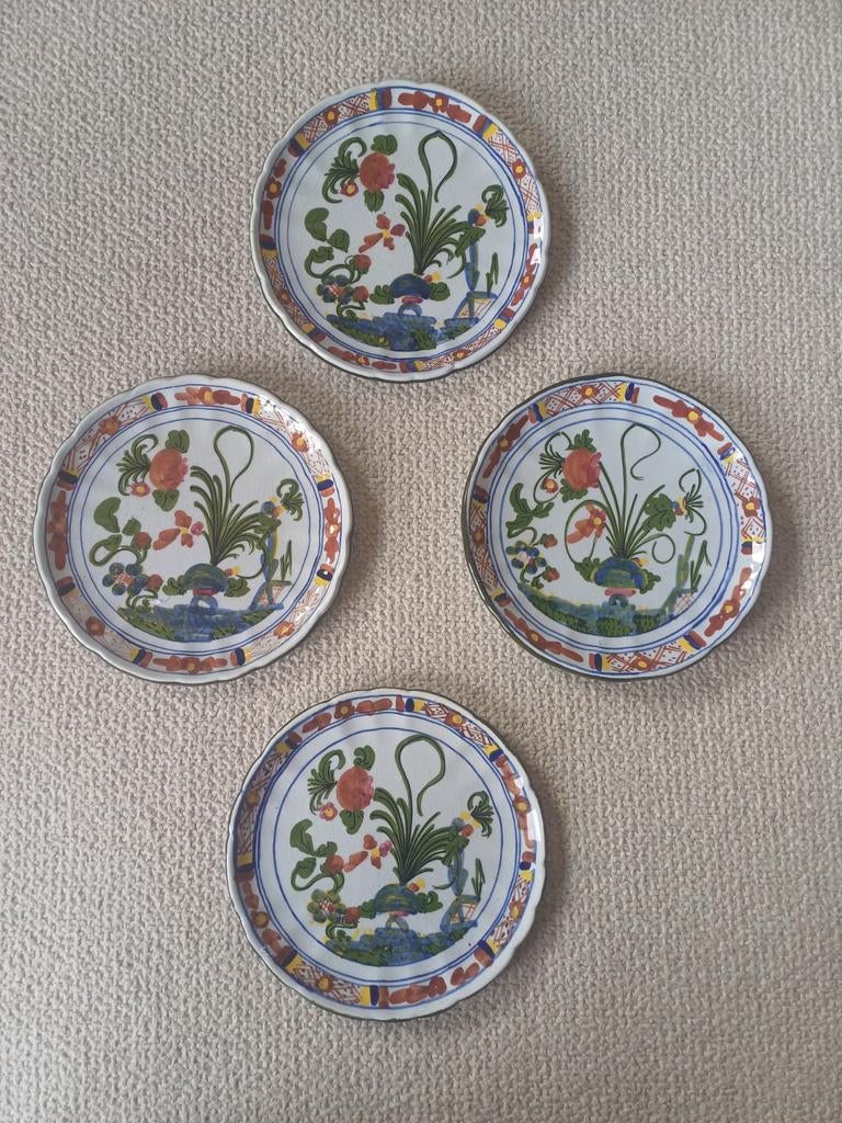 Vintage italiaanse borden 15 cm, Antiek en Kunst, Ophalen of Verzenden