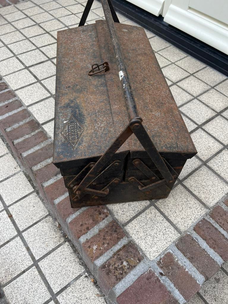 Vintage belzer gereedschapkist, Ophalen, Zo goed als nieuw, 50 tot 100 cm, Minder dan 50 cm