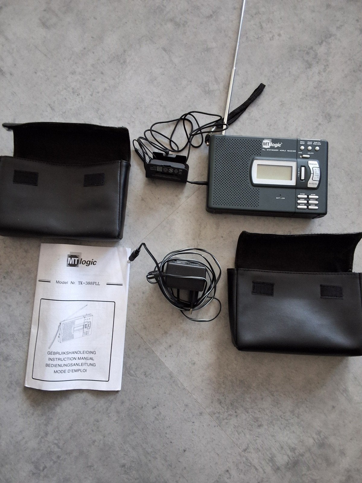 MT Logic Wereldontvanger TK-388FLL met accessoires, Ophalen, Wereldontvanger