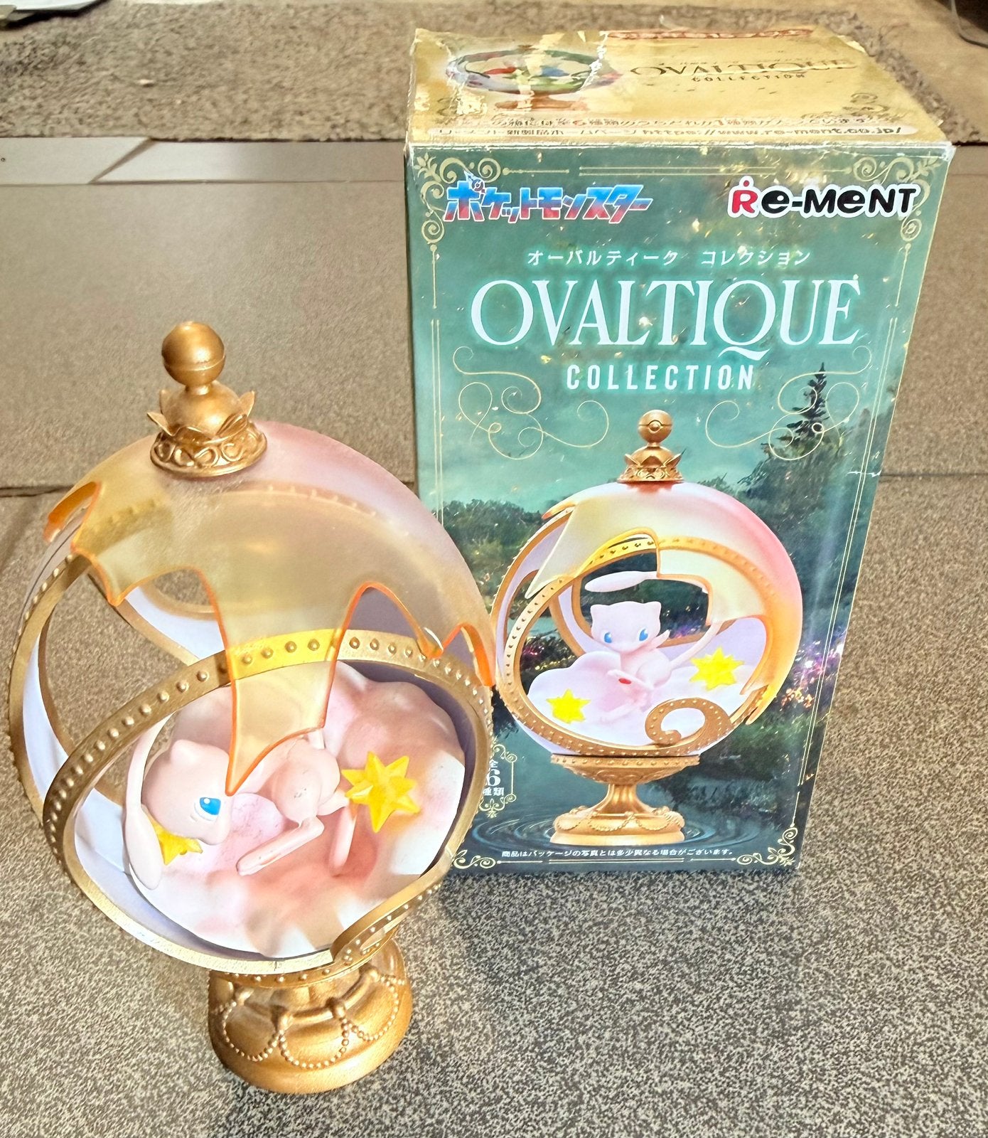 Pokémon Mew Ovaltique Collection Re-Ment Figuur, Nintendo, Pokemon, ., Ophalen of Verzenden