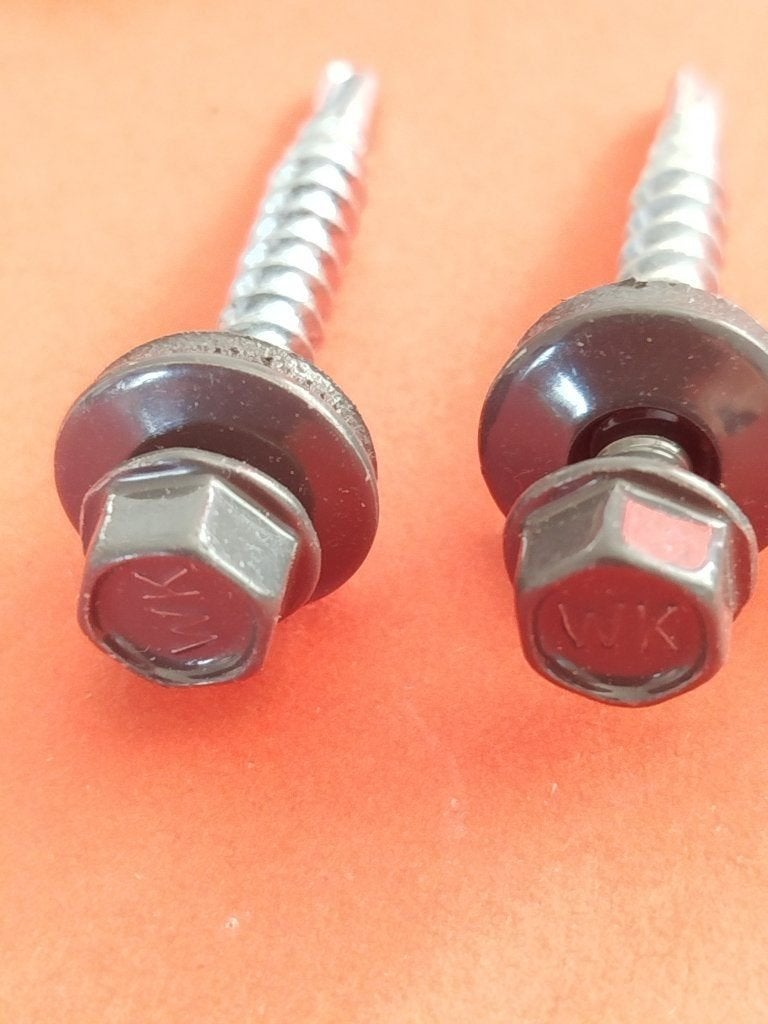 antraciet grijs dakpanplaat sandwichpaneel schroeven 4,8x35, N, N, Schroeven, Nieuw
