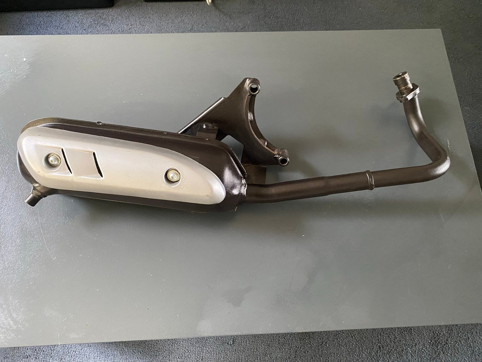 Uitlaat-Exhaust Piaggio Vespa/Zip/Fly 2takt, Ophalen of Verzenden, Nieuw