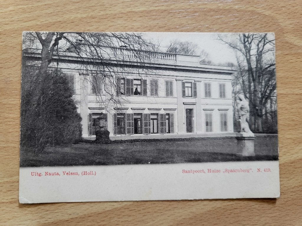 ansicht SANTPOORT Spaarnberg, Ophalen of Verzenden, Voor 1920, Noord-Holland