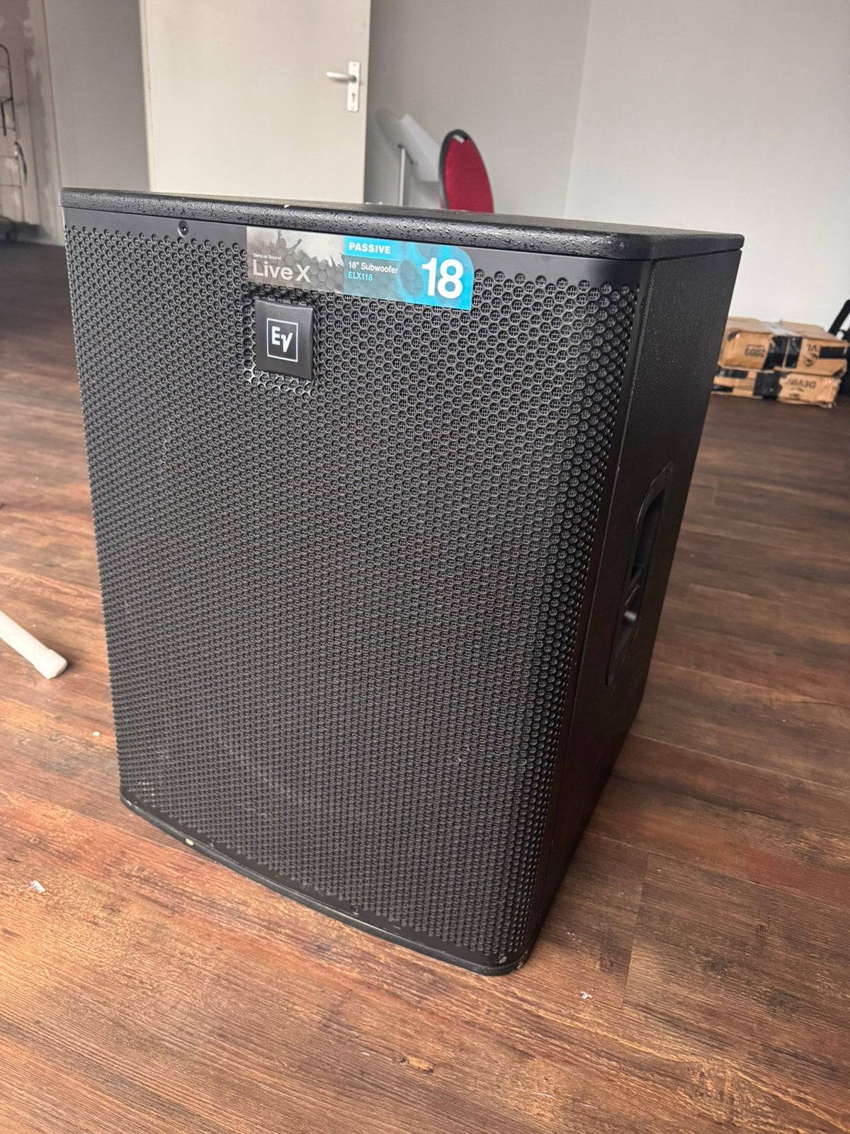 3x Electro-Voice ELX118 18-inch subwoofer – €350 per stuk, Ophalen of Verzenden, Gebruikt, Audio