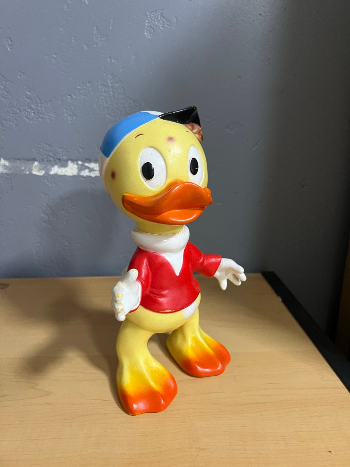Walt Disney Kwik Kwek Kwak Ledra Vintage 1962 heel goed, Verzamelen, Ophalen of Verzenden, Donald Duck, Zo goed als nieuw, Overige typen