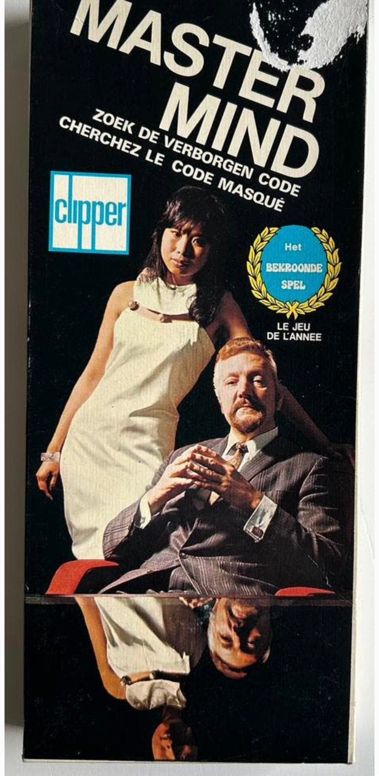 Origineel Vintage spel uit 1972 Mastermind van Clipper!, Een of twee spelers, Ophalen of Verzenden, Zo goed als nieuw