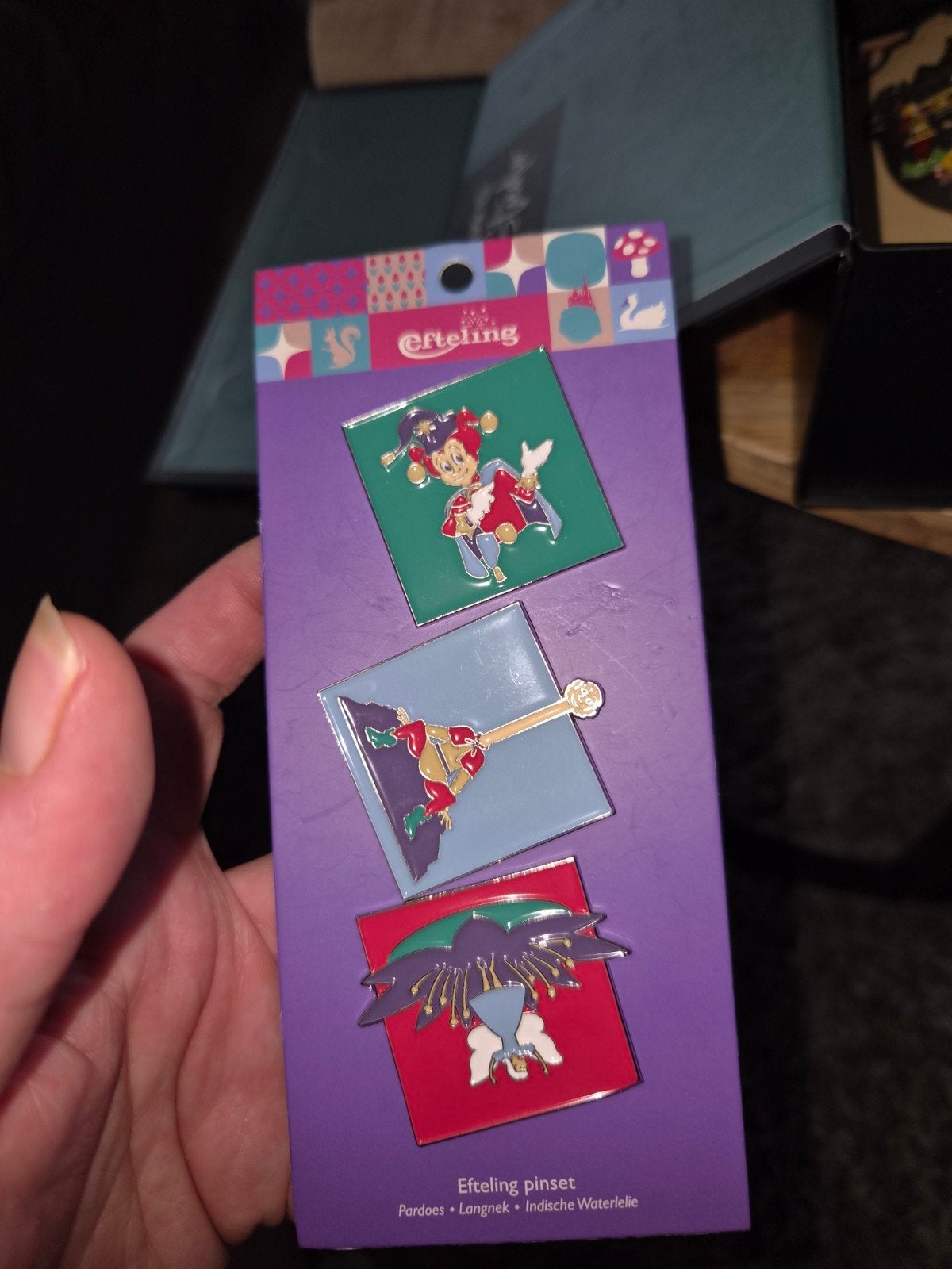 Efteling pins, Ophalen of Verzenden, Zo goed als nieuw, Button of Speldje