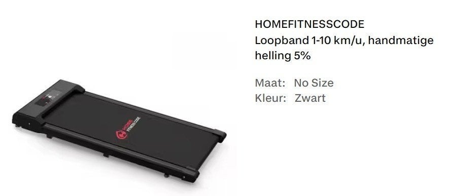 Home fitness code loopband