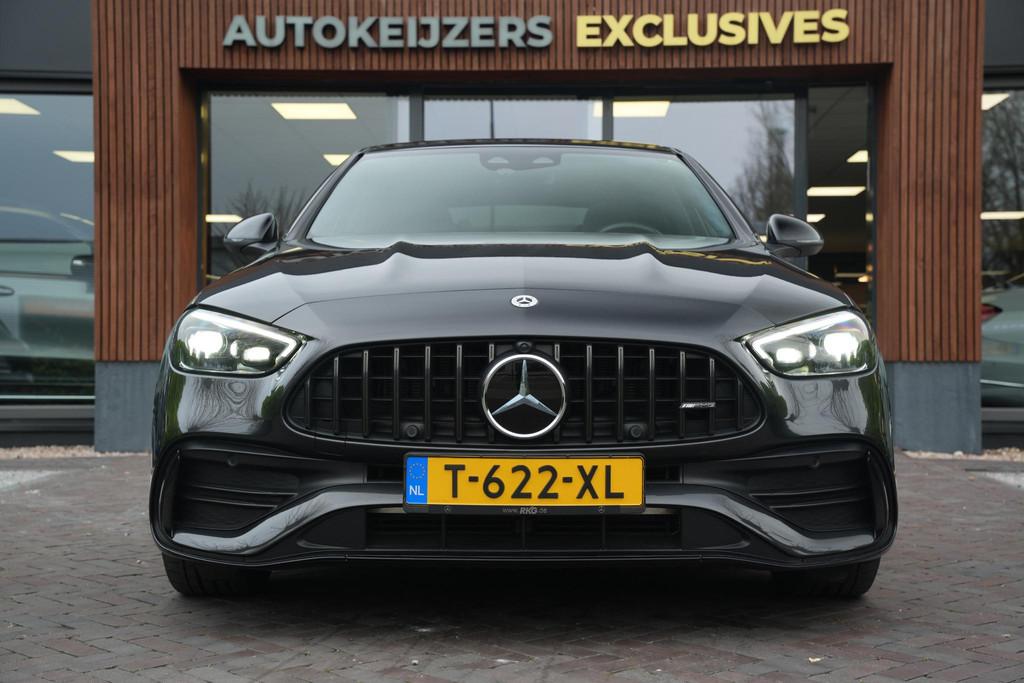 Mercedes-Benz C-klasse 300 e AMG Line Limited Panoramadak Am, Auto's, Mercedes-Benz, Automaat, Achterwielaandrijving, 4 cilinders