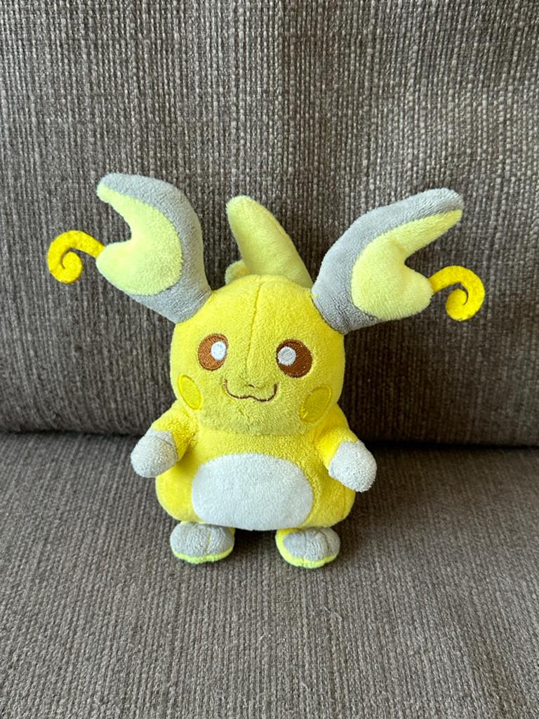 Pokémon knuffel Raichu, Kinderen en Baby's, Ophalen of Verzenden, Zo goed als nieuw, Overige typen