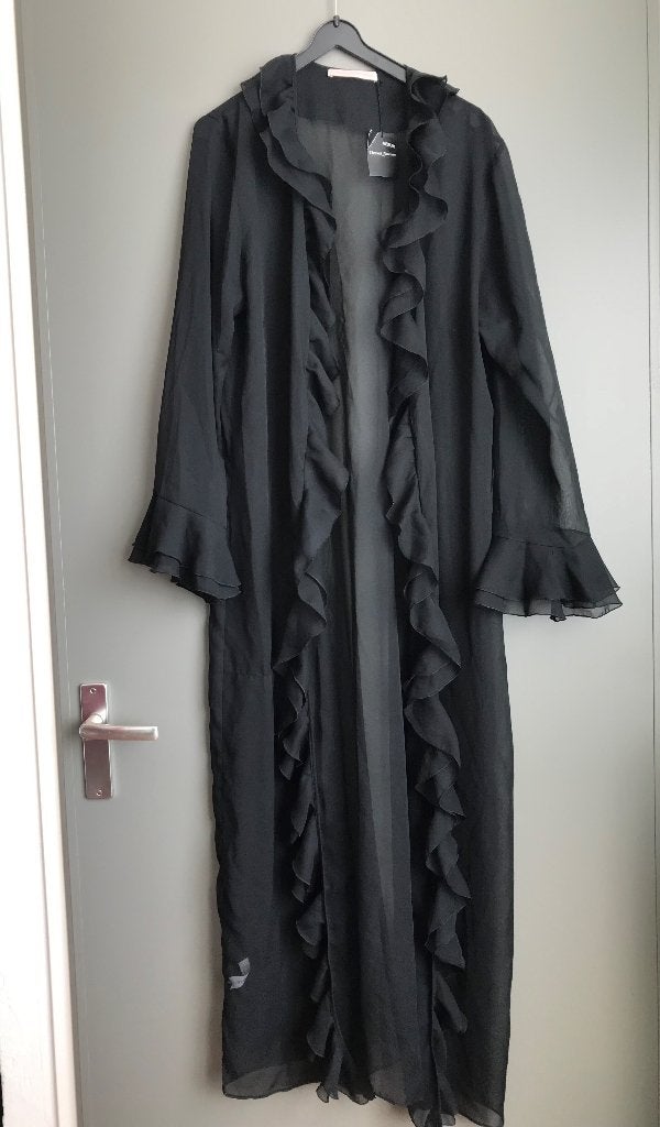 Nieuw - Chantal Thomass kimono peignoir - maat Medium, Kleding | Dames, Chantal Thomass, Ophalen of Verzenden, Zwart, Badjas