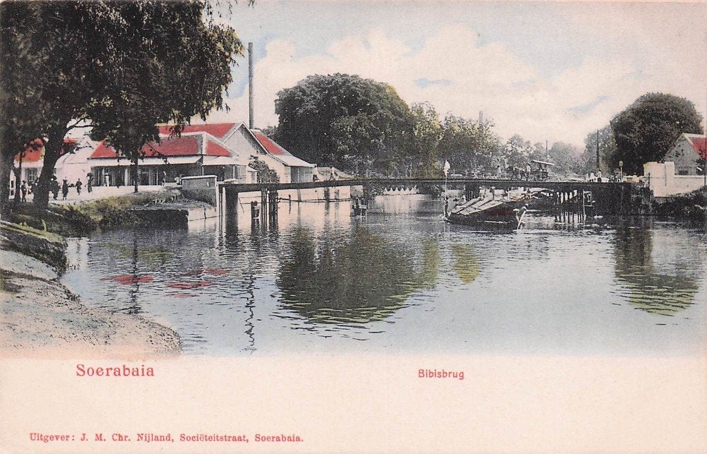 Nederlands Indië Soerabaja - Bibisbrug, Ophalen of Verzenden, Voor 1920, Ongelopen, Buiten Europa