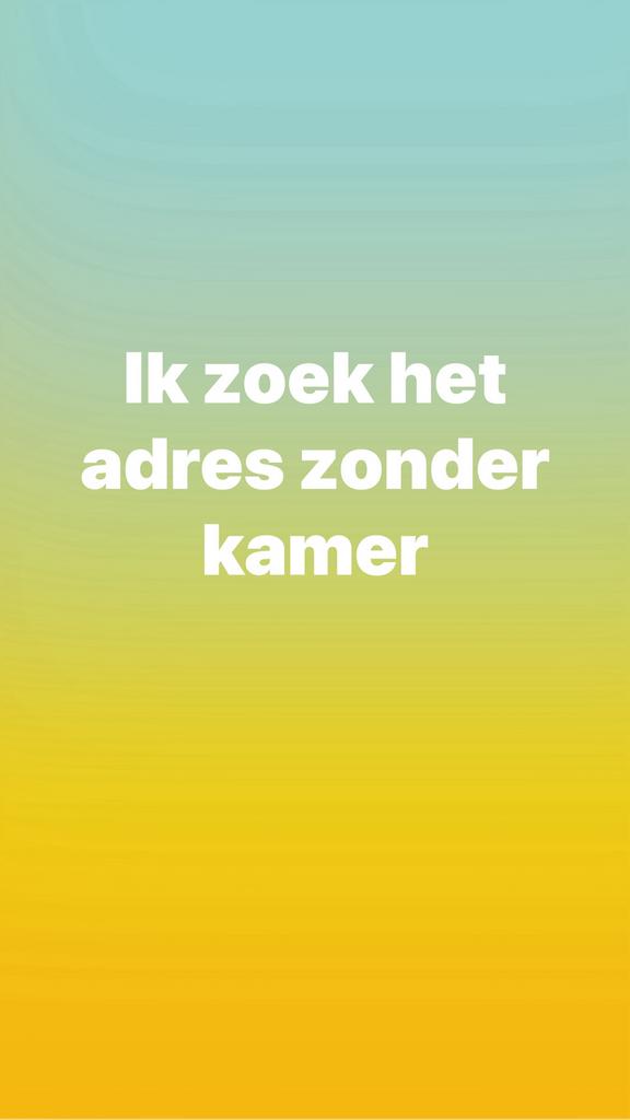 Ik zoek het adres zonder woning, alleen het adres.