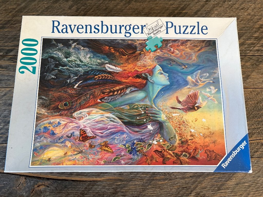 Josephine Wall puzzle 2000 (Ravensburger), Ophalen of Verzenden, Meer dan 1500 stukjes, Gebruikt, Legpuzzel