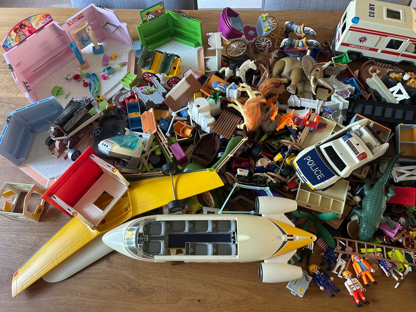 Gigantische hoeveelheid playmobil, Ophalen of Verzenden, Gebruikt, Losse onderdelen, Overige typen