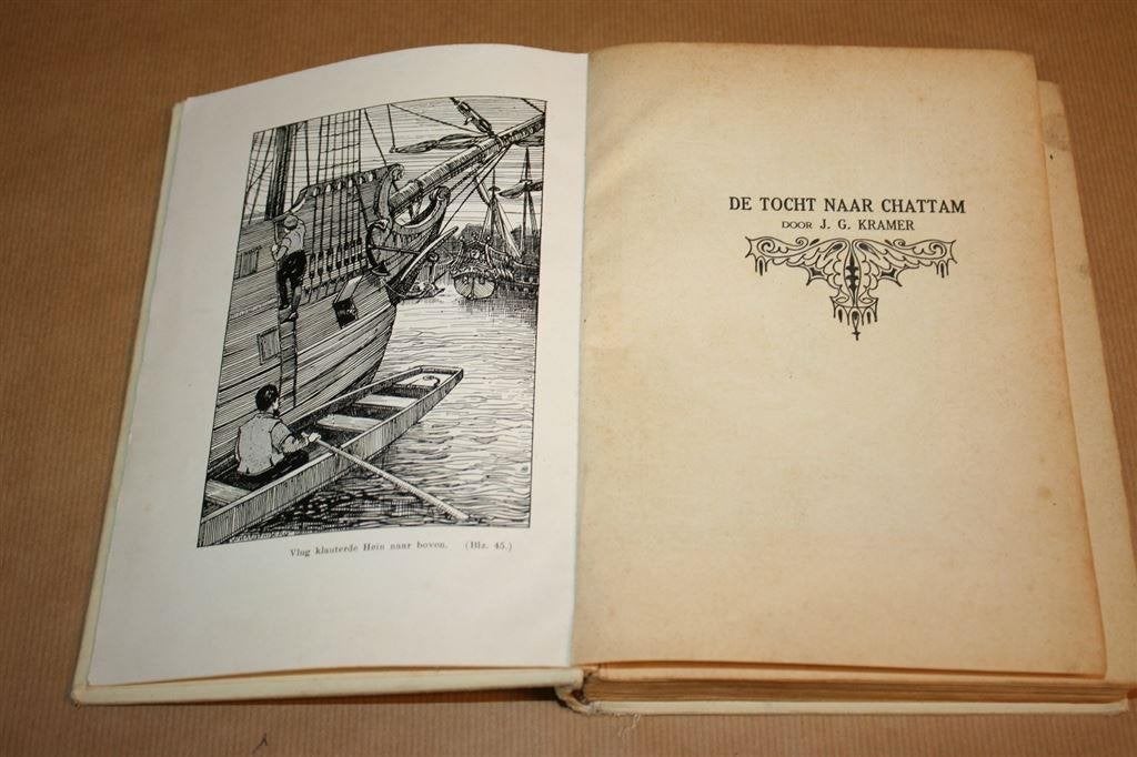 De tocht naar Chattam. Kramer. Uitg. Kluitman 1930., Boeken, Ophalen of Verzenden, Gelezen