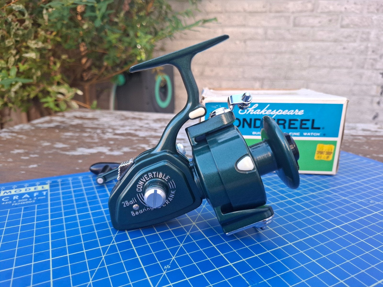 Te koop aangeboden Shakespeare ambidex 2430 zeldzaam, Watersport en Boten, Ophalen of Verzenden, Molen