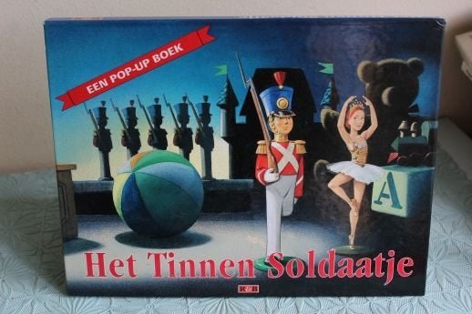 Pop up boek Het Tinnen soldaatje, Ophalen of Verzenden, Gelezen, Fictie algemeen