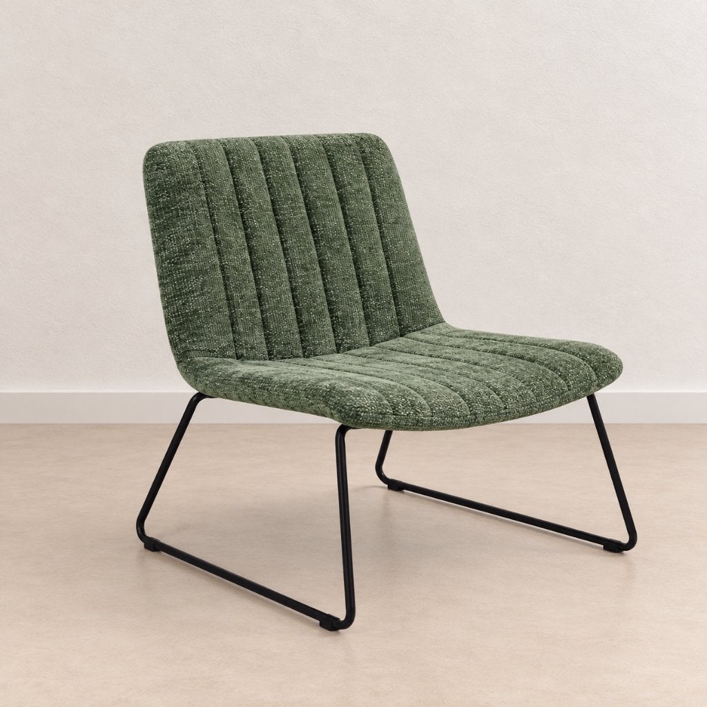 Kick James Fauteuil Groen - Nieuw in doos - Direct leverbaar, Kick, Minder dan 75 cm, Nieuw, Ophalen of Verzenden