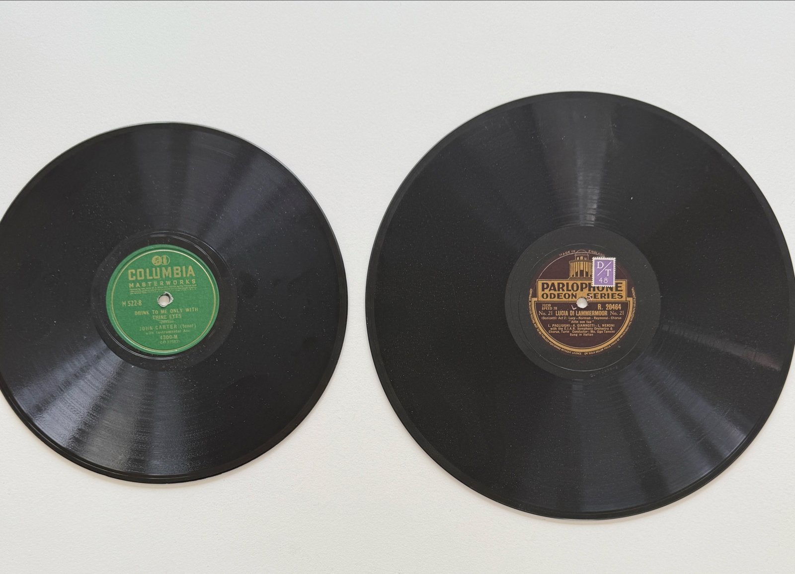 Collectie Klassieke Muziek 78 toeren platen (18 stuks), Cd's en Dvd's, Vinyl | Klassiek, Gebruikt, Overige formaten, Modernisme tot heden