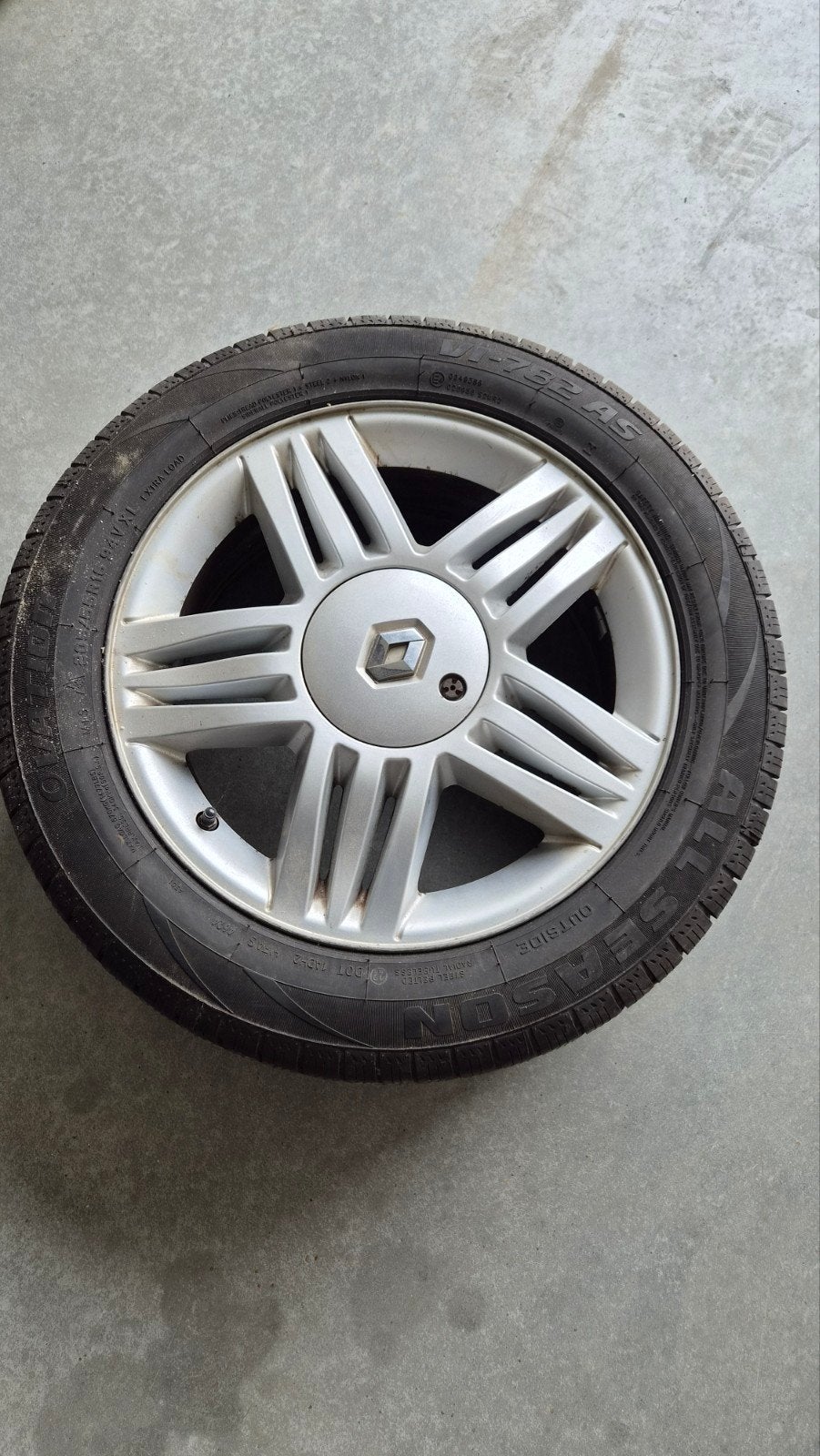 Renault 16 inch All Season Banden en Velgen 205/55R16, Auto-onderdelen, Banden en Velgen, Ophalen, Gebruikt, 16 inch, Banden en Velgen