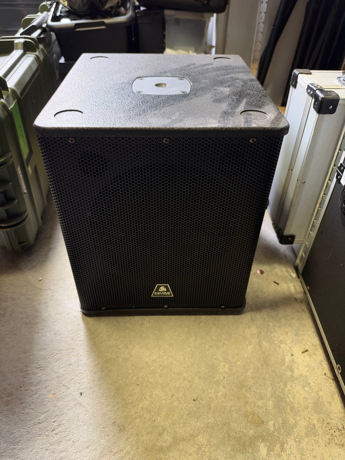 Devine Onyx 10SXA actieve subwoofer - Nieuwstaat, Ophalen, Nieuw, Subwoofer, Overige merken