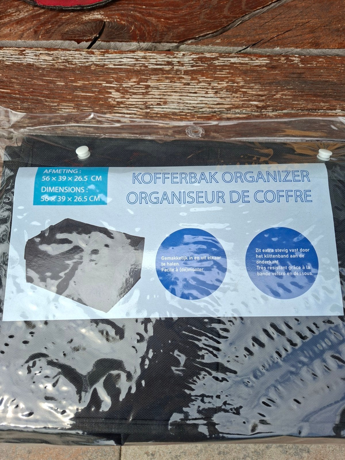 Kofferbak Organizer - Opvouwbaar en Stevig, Auto diversen, Auto-accessoires, Ophalen of Verzenden, Nieuw