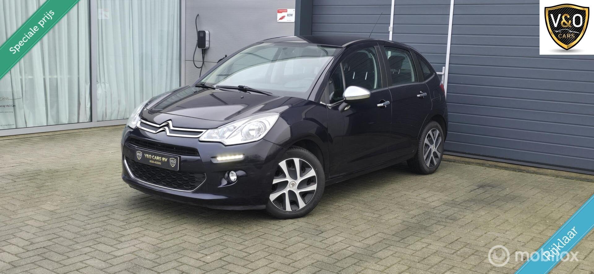 Citroen C3 1.0 VTi Collection, Auto's, Voorwielaandrijving, Euro 5, Gebruikt, Zwart
