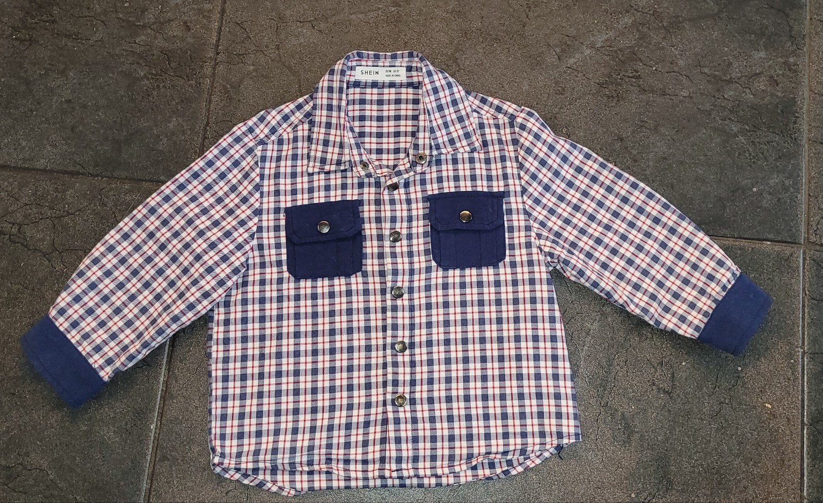 Blouse maat 92 / houthakkers blouse, Ophalen of Verzenden, Zo goed als nieuw, Jongen, Overhemd of Blouse