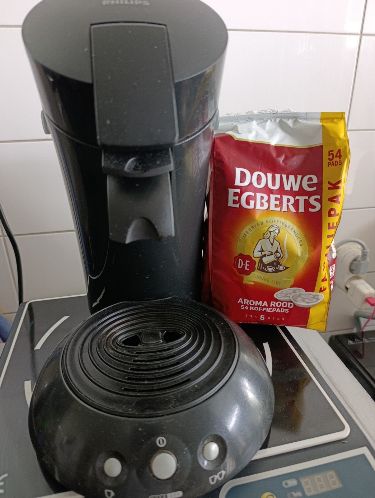 Philips Senseo koffiepadapparaat - Zwart, Witgoed en Apparatuur, Ophalen of Verzenden, Gebruikt, Koffiemachine
