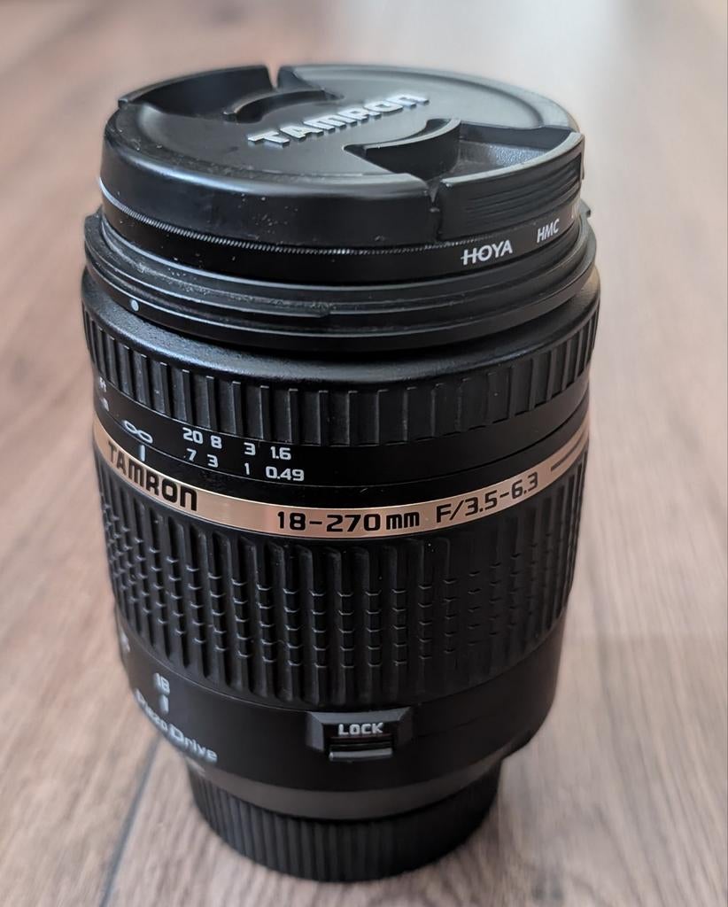 Tamron 18-270mm f/3.5-6.3 Di II VC PZD Nikon DX, Audio, Tv en Foto, Fotografie | Lenzen en Objectieven, Ophalen of Verzenden, Zo goed als nieuw