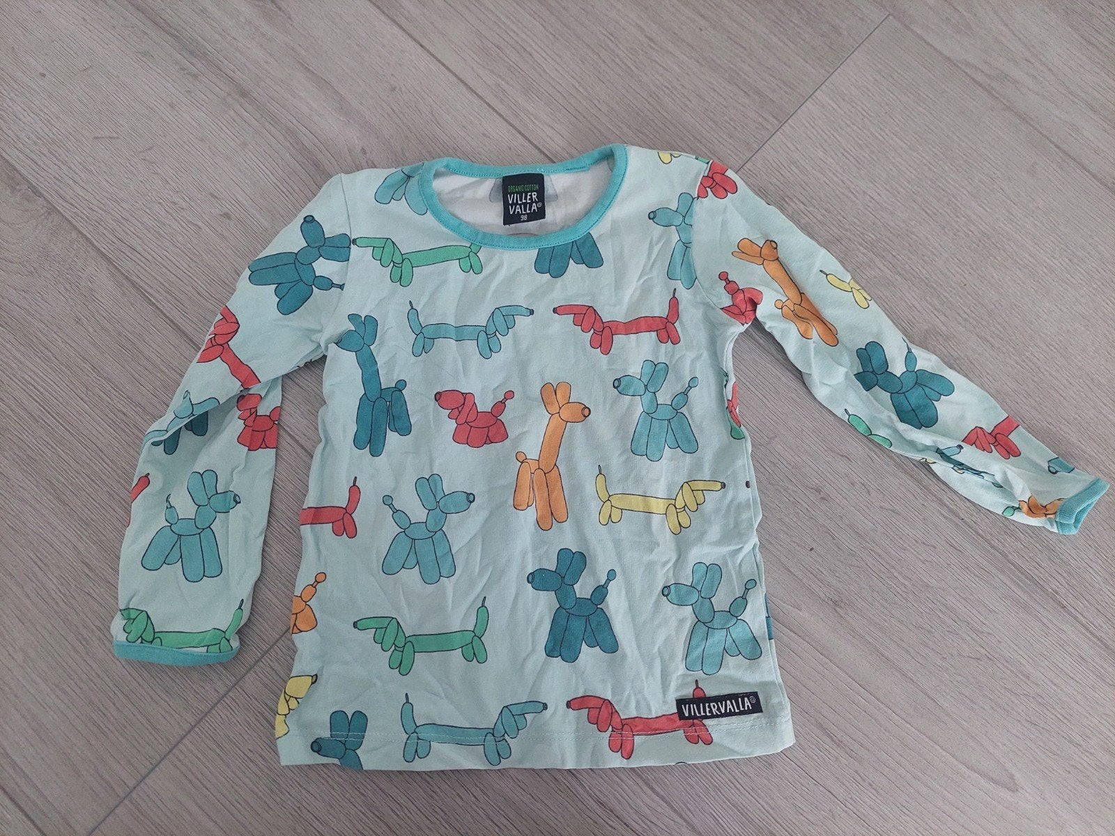 longsleeve maat 98 jongen villervalla, Kinderen en Baby's, Ophalen of Verzenden, Zo goed als nieuw, Jongen, Shirt of Longsleeve