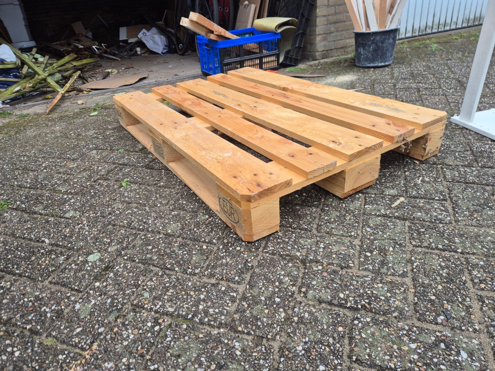 Pallet gratis af te halen, Tuin en Terras, Ophalen, Minder dan 180 cm, Planken