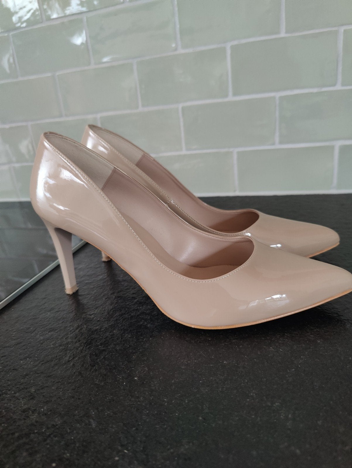 Pumps, beige, mt 40, Kleding | Dames, Pumps, Beige, Giulia, Ophalen of Verzenden