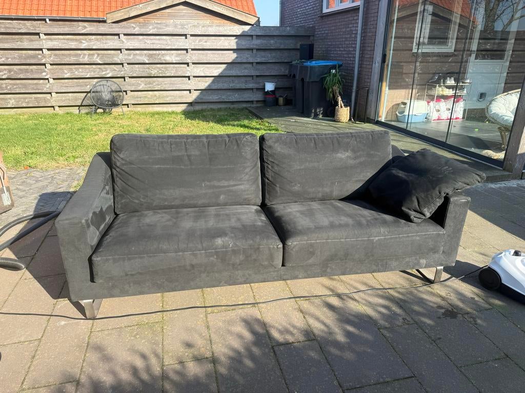 Leolux bank - 210x90 cm graag asap weg, Ophalen, Gebruikt, Driepersoons, 75 tot 100 cm