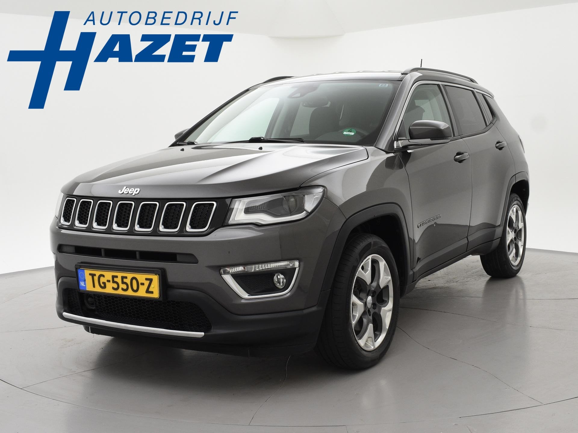 Jeep Compass 1.4 MULTIAIR 170 PK AUT. 4X4 LIMITED + BEATS AU, Auto's, Jeep, Automaat, 450 kg, Gebruikt, 4 cilinders