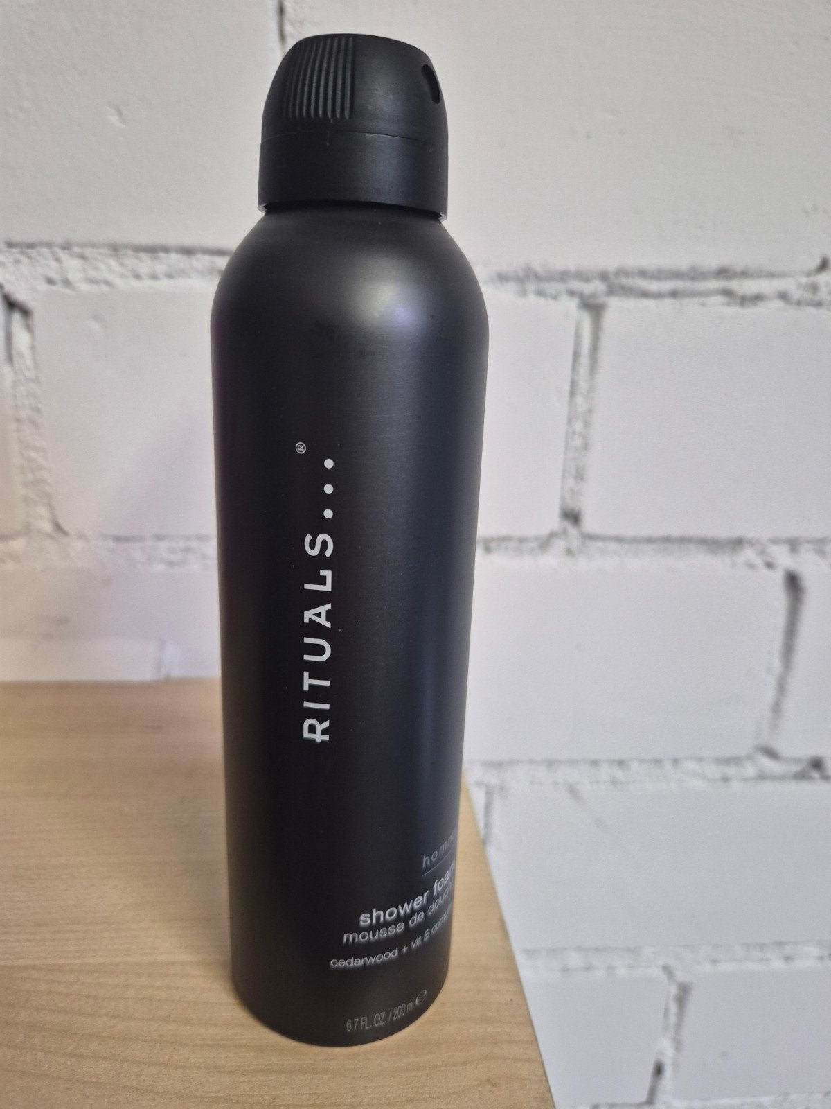 Rituals Homme Doucheschuim Cederhout + Vitamine E 200ml, Ophalen of Verzenden, Nieuw, Bad & Douche