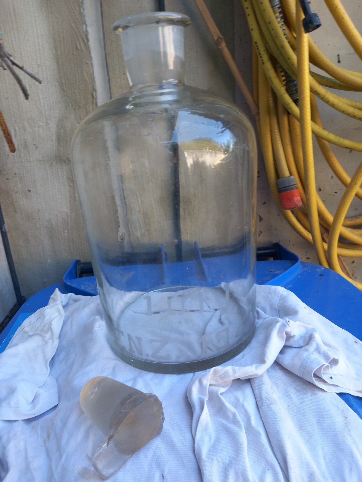 FNZ  apothekers stopfles 1940 -101.1-5 L, Ophalen of Verzenden