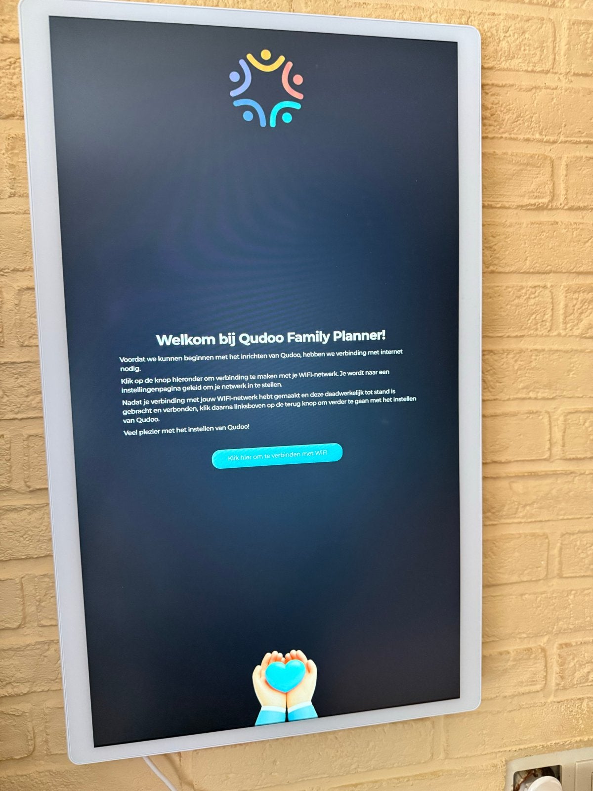 Qudoo Family Planner - Een paar maanden gebruikt -  met doos, Computers en Software, Windows Tablets, Ophalen, 13 inch of meer