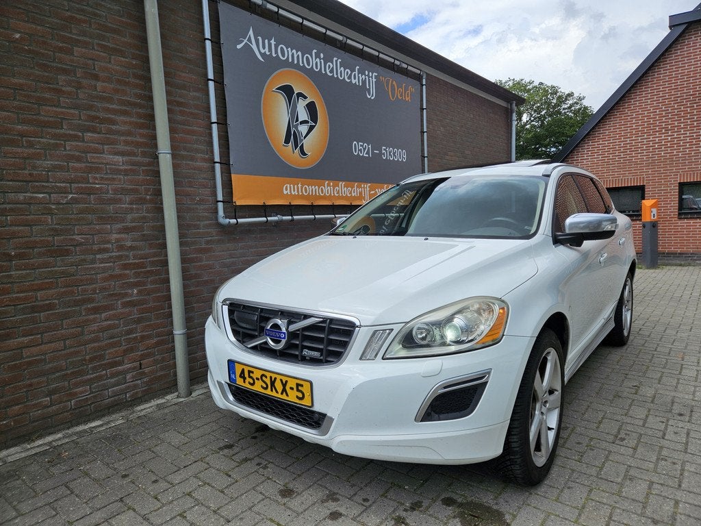 Volvo XC60 2.0 T5 R-Design (bj 2011, automaat), Auto's, Volvo, Euro 5, Zwart, 4 cilinders, Wit