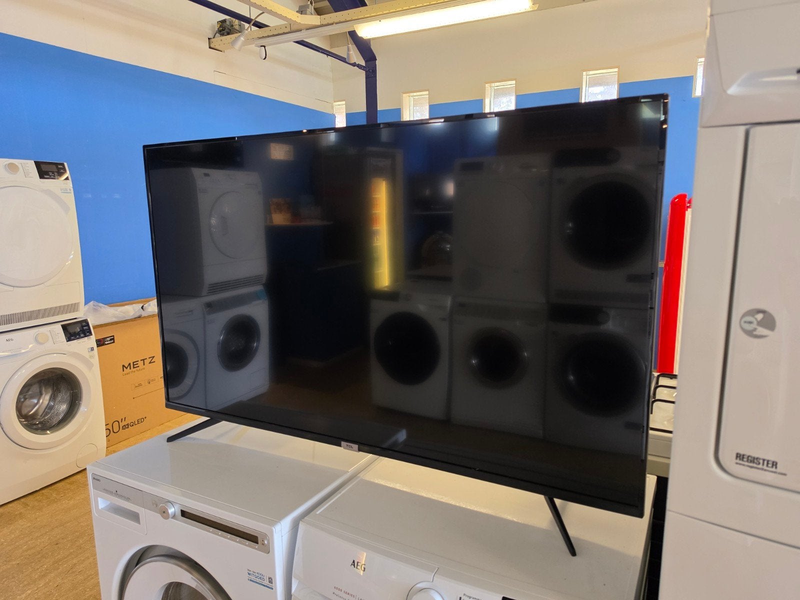 TCL 55 inch 4k Ultra HD televisie | Android TV | Garantie ✅️, Overige merken, Jirnsum, LED, Ophalen of Verzenden