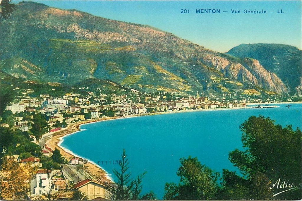 701-475-013 Menton, Verzenden, Voor 1920, Frankrijk