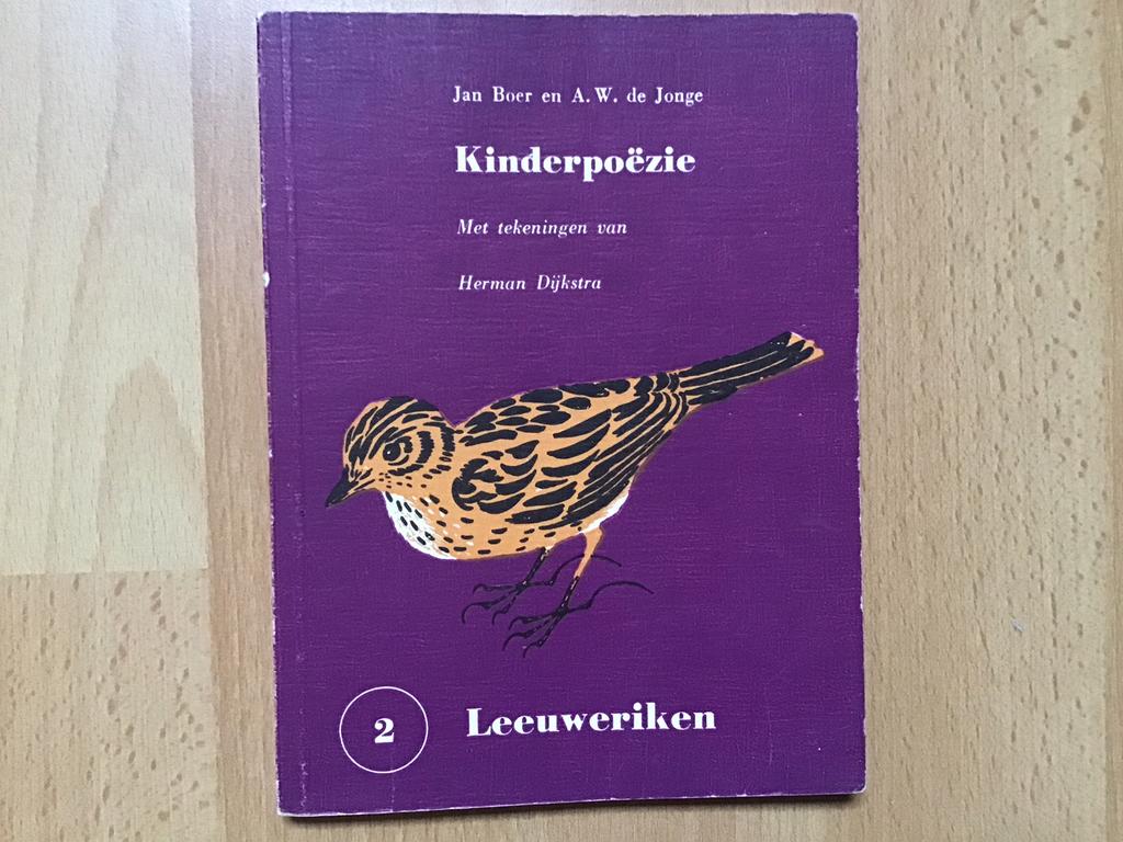 Jan Boer en A. de Jonge - Kinderpoëzie deel 2 Leeuweriken., Boeken, Ophalen of Verzenden, Zo goed als nieuw