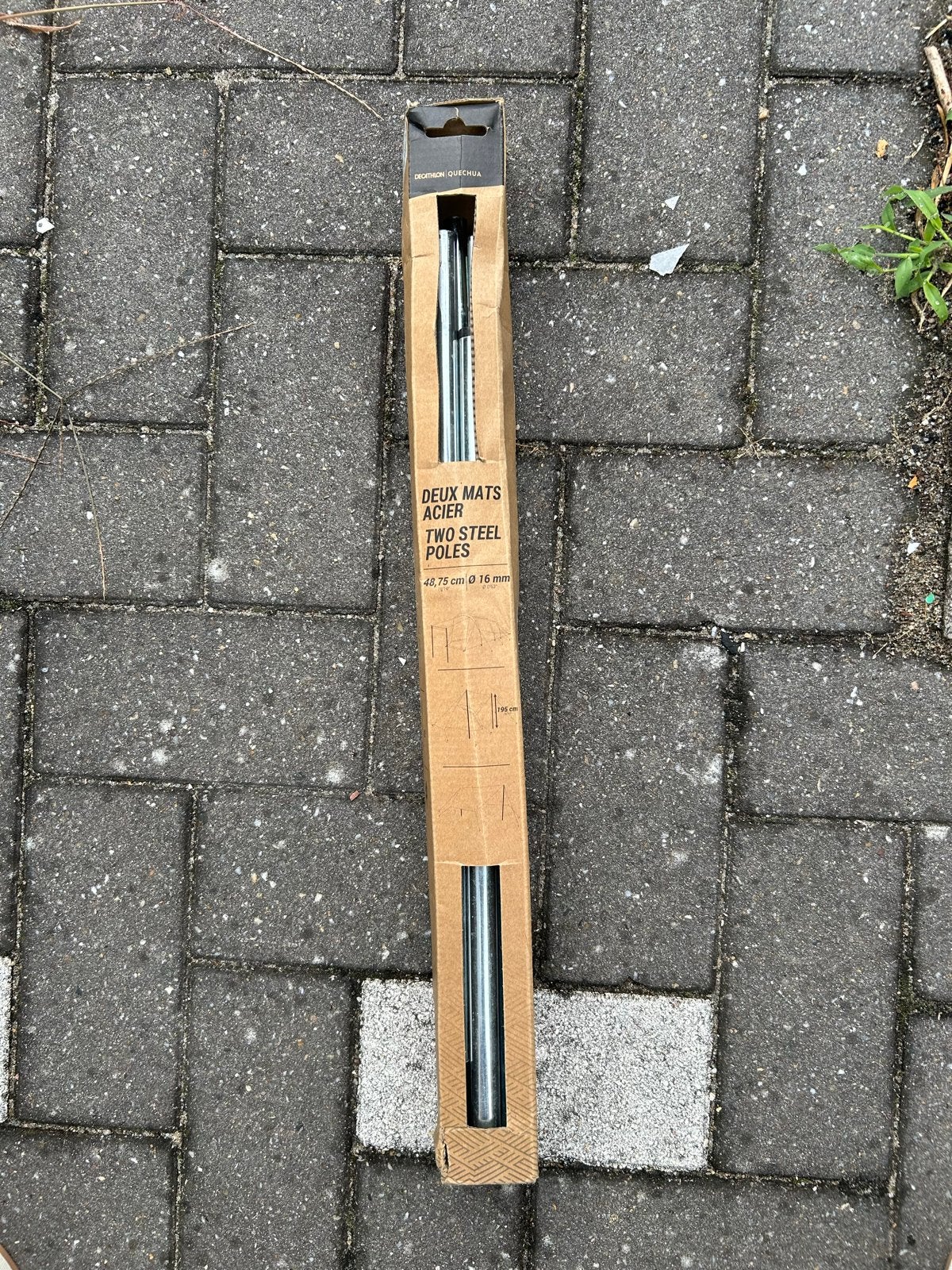 Decathlon Quechua Luifel stokken 2 stuks, Ophalen, Nieuw
