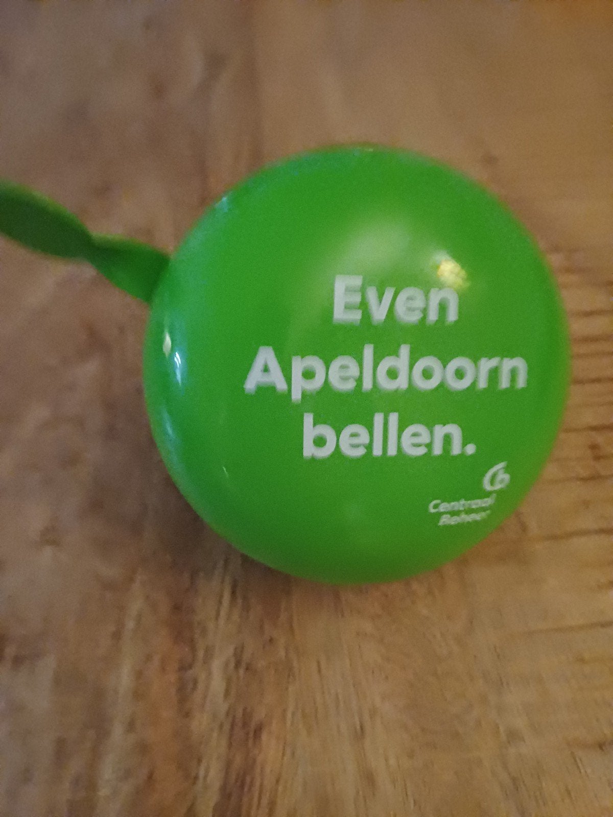 fietsbel "Even Apeldoorn bellen", Ophalen of Verzenden, Overige typen