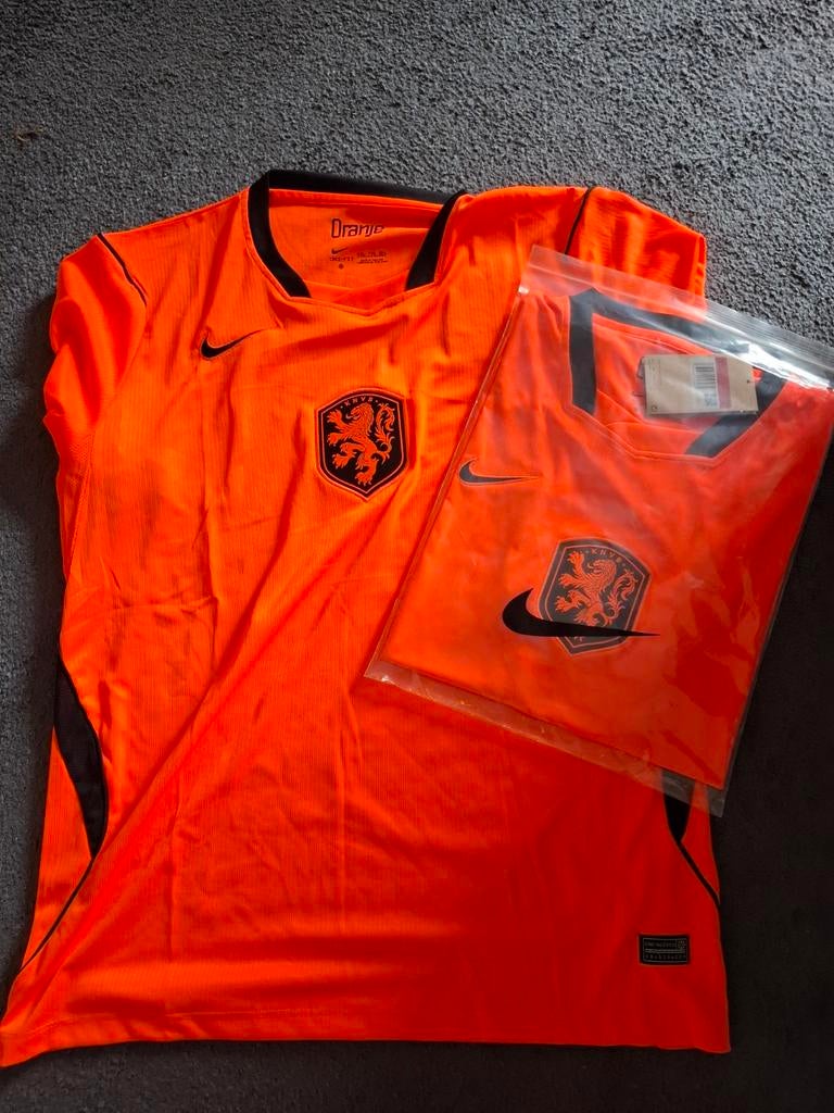Oranje Thuisshirt- Nieuw met labels nederlands elftal, Maat 52/54 (L), Nike, Nieuw, Oranje
