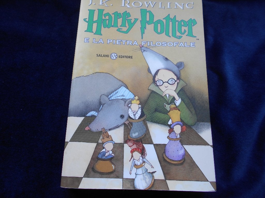 J.K. Rowling: Harry Potter e la pietra filosofa. nu 2,50., Ophalen of Verzenden, Gelezen